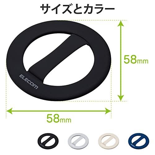 エレコム スマホグリップ スマホバンド 落下防止 ( ワイヤレス充電/電子決済 対応) 超極薄(約1.5mm｜trafstore｜07