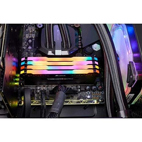 CORSAIR DDR4-3600MHz デスクトップPC用 メモリ VENGEANCE RGB PRO シリーズ 32GB (8GB×4枚) CMW32GX4M4D3600C18｜trafstore｜06