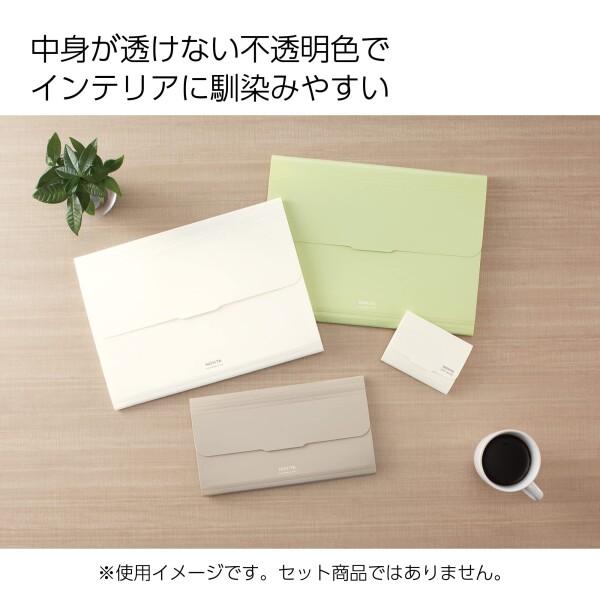 コクヨ(KOKUYO) ドキュメントファイル ノビータ ポケットが大きく開く書類ファイル 封筒サイズ 6｜trafstore｜09