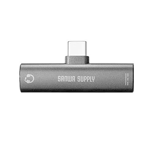 サンワサプライ(Sanwa Supply) Type-Cオーディオ変換アダプタ(USB PD対応) MM-ADUSBTC2 ブラック｜trafstore｜03