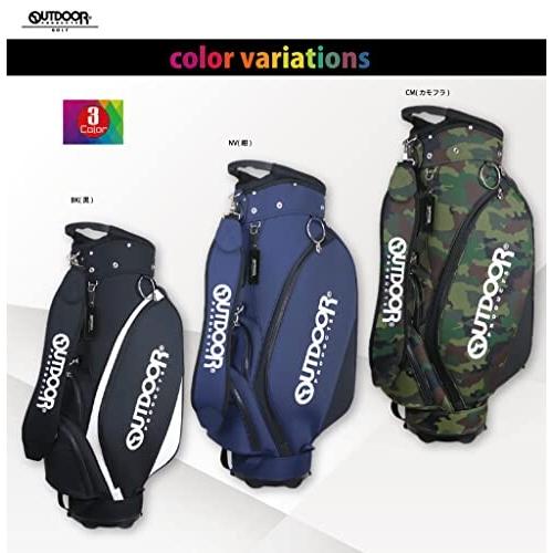 新品 OUTDOOR GOLF アウトドア ゴルフ キャディバッグ ブラック アウトドアプロダクツゴルフ(Out Door Products Golf) キャディバッグ