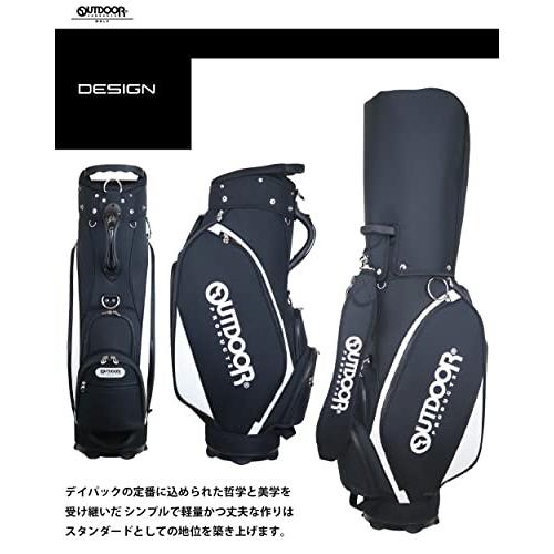 アウトドアプロダクツゴルフ(Out Door Products Golf) キャディバッグ カート式 ブラック アウトドアプロダクツゴルフ Out Door Products Golf キャディバッグ カート式