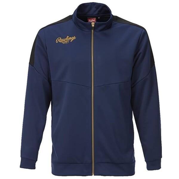 ローリングス(Rawlings) 野球 大人用 チームジャージジャケット AOS13S10 ネイビー サイズ XO 16058825662