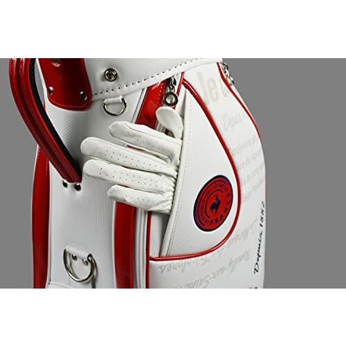 (ルコックスポルティフ) ゴルフ キャディバッグ 軽量 3.0kg 8.5型 5分割 46インチ対応 QQCTJJ01 レディ ルコックスポルティフ ゴルフ キャディバッグ 軽量 0kg 5型 5分割 46インチ対応 QQCTJJ01 WHRD ホワイトレッド