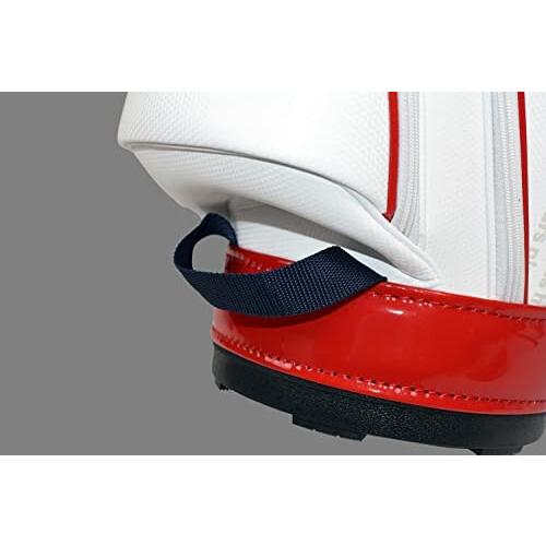 (ルコックスポルティフ) ゴルフ キャディバッグ 軽量 3.0kg 8.5型 5分割 46インチ対応 QQCTJJ01 レディ ルコックスポルティフ ゴルフ キャディバッグ 軽量 0kg 5型 5分割 46インチ対応 QQCTJJ01 WHRD ホワイトレッド