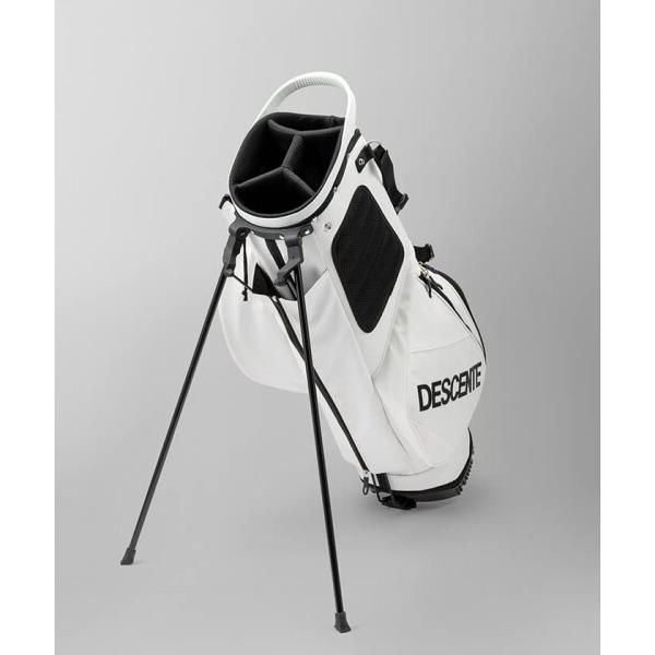 (デサント) ゴルフ キャディバッグ スタンド 3.5kg 9型 4分割 47インチ対応 ゴルフ DQBVJJ02 メンズ WH00 ゴルフ デサント キャディバッグ スタンド 5kg 9型 4分割 47インチ対応 DQBVJJ02 メンズ WH00 ホワイト