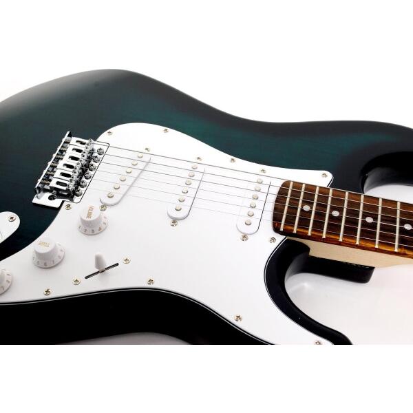 PhotoGenic エレキギターST-180/BLS ブルーサンバースト PhotoGenic エレキギター STタイプ ST-180/BLS ブルーサン