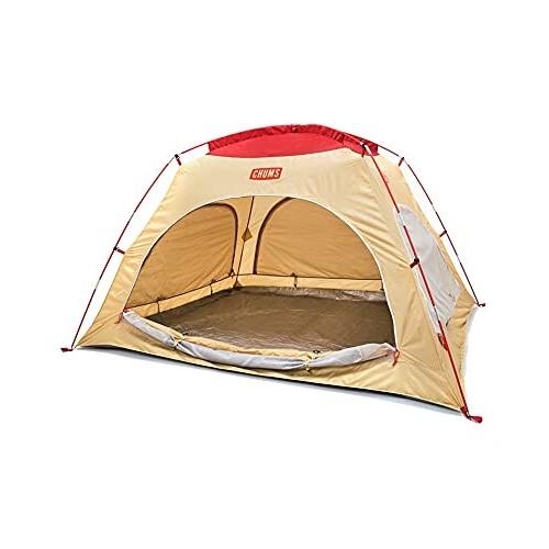 チャムス (CHUMS) ブービーサンシェード ベージュ/レッド CH62-1581-B044-00 H 125×W 180×L210cm 125×W B044 チャムス CHUMS ブービーサンシェード ベージュ/レッド CH62 180×L210cm