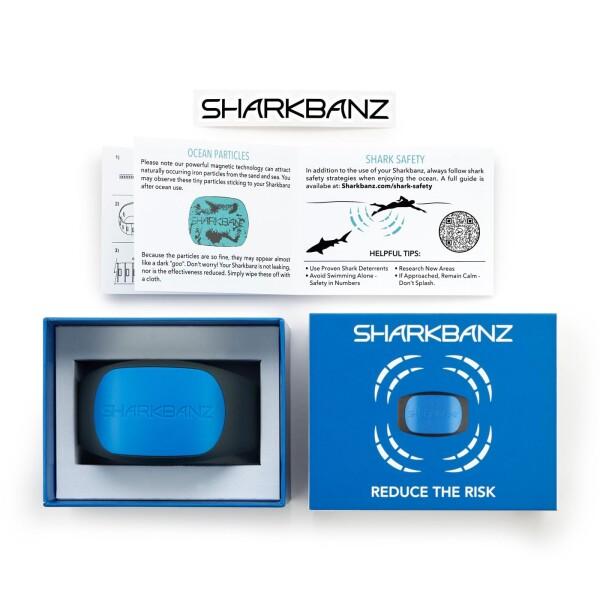 Sharkbanz 2磁気サメ忌避ブレスレット フリーサイズ スレート/紺碧｜trafstore｜06