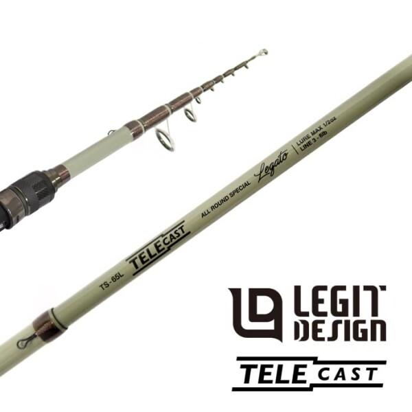 レジットデザイン(Legit Design) テレスキャスト TELE CAST Telecast TS-65L TS Telecast レジットデザイン Legit Design テレスキャスト TELE CAST 65L 96m 5フィート