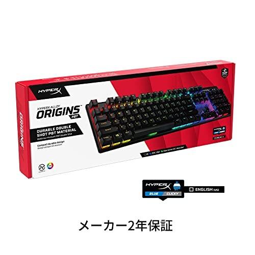 ハイパーエックス(HyperX) Alloy Origins RGB メカニカルゲーミングキーボード青軸 ゲーマー向｜trafstore｜08