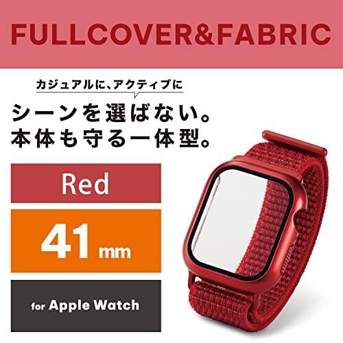 エレコム Apple Watch (アップルウォッチ) ケース カバー 41mm (Apple Watch 8 7 対応) フルカバーケース ガ｜trafstore｜02