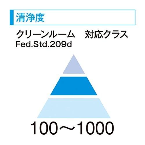 ミドリ安全　クリーンウェア　超静電クリーンスーツ　C1515W　ホワイト　SS