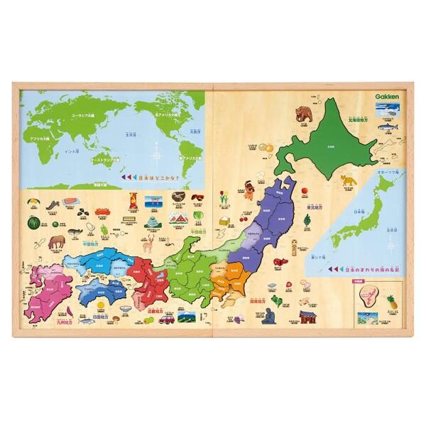 Gakken 学研_木製パズル 日本地図（対象年齢：5歳以上）83782｜trafstore｜03