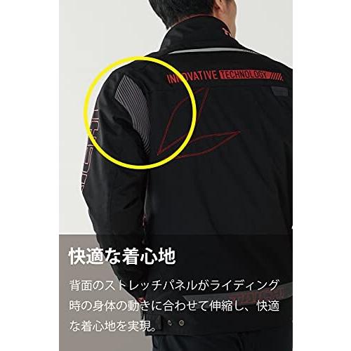 正規品の人気商品通販 RSタイチ(RS TAICHI) バイク用 秋冬 防風 防寒 CEプロテクター内蔵 着脱インナー付属 レーサー オー