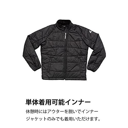 正規品の人気商品通販 RSタイチ(RS TAICHI) バイク用 秋冬 防風 防寒 CEプロテクター内蔵 着脱インナー付属 レーサー オー