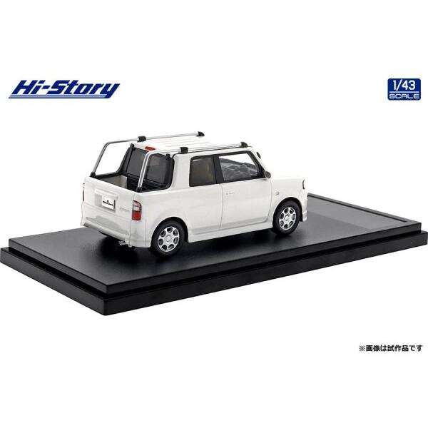 Hi Story 1/43 トヨタ bB Open Deck (2001) ホワイト 完成品｜trafstore｜02