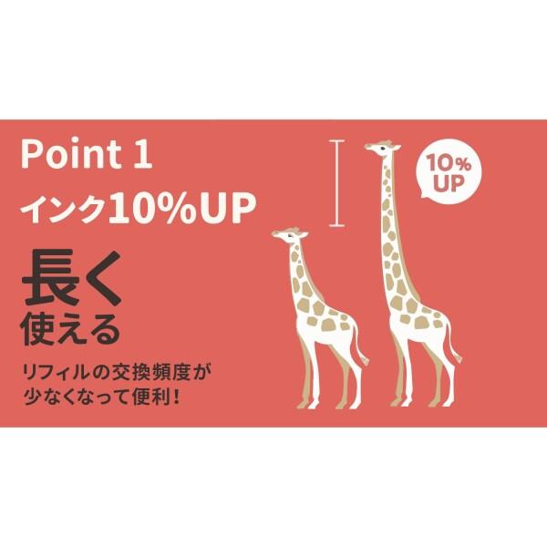 三菱鉛筆 ボールペン替芯 ジェットストリーム 多色多機能 1.0mm 青 10本 SXR8010K.33 10P｜trafstore｜04