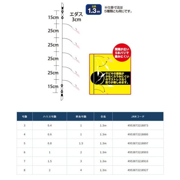 OWNER(オーナー) 家族で楽ちんサビキ日和 ピンクギジ 4-0.6-1 33489｜trafstore｜03