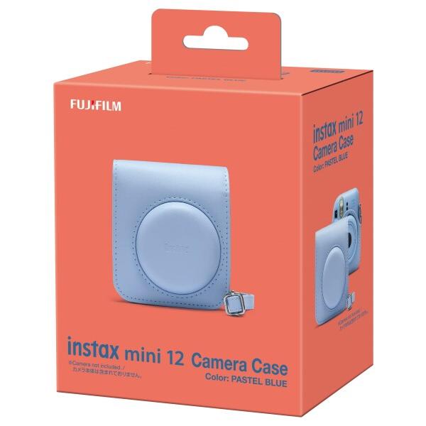 富士フイルム(FUJIFILM) 「チェキ instax mini 12」専用カメラケース メーカー純正 ブルー｜trafstore｜03