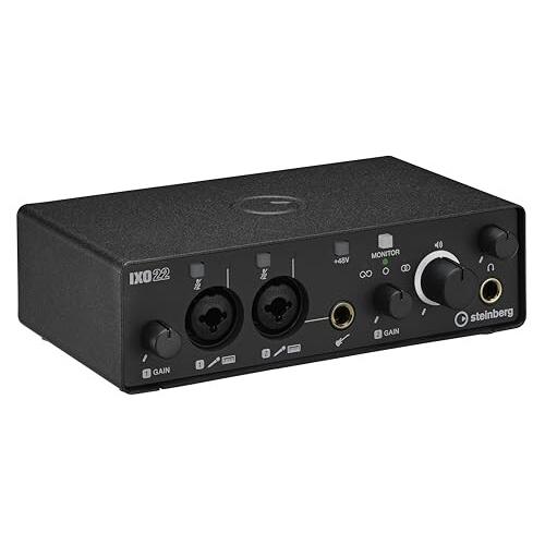 スタインバーグ Steinberg USB2.0 オーディオインターフェイス 24bit/192kHz ブラック IXO22 B｜trafstore｜02