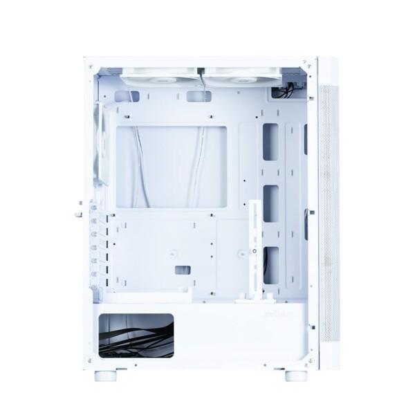 ZALMAN i4 White フルメッシュサイドパネル採用 120mmファン 6基搭載済み オールインワン ATX PC｜trafstore｜06