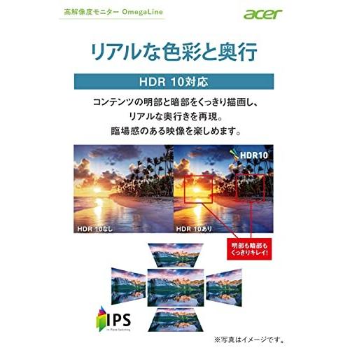 Acer モニター OmegaLine CB282Ksmiiprfx 28インチ 27インチより広い IPS 非光沢 4K 4ms (GTG) 60Hz HDR10 PIP/PBP機能｜trafstore｜04