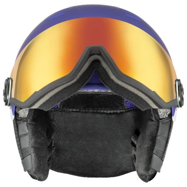 uvex(ウベックス) スキースノーボードバイザーヘルメット ダイヤル式サイズ調整 眼鏡使用可能 wan｜trafstore｜02