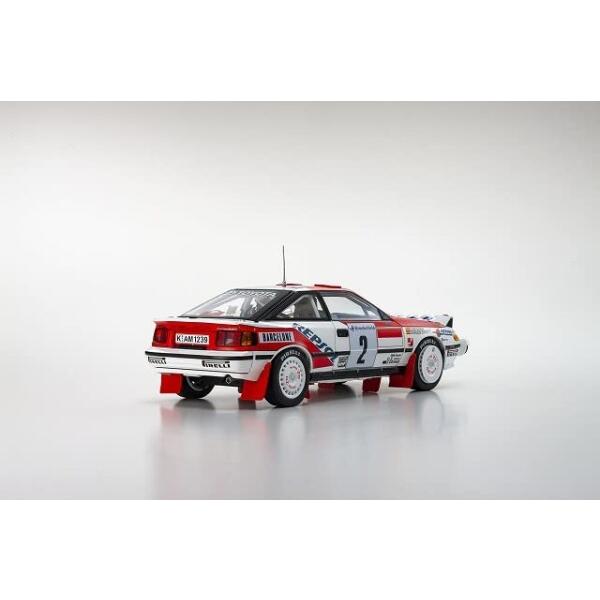 京商(Kyosyo) オリジナル 1/18 トヨタ セリカ GT-FOUR (ST165) 1991 モンテカルロ #2 完成品｜trafstore｜02