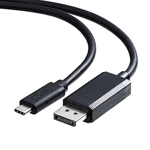 サンワサプライ Type-C-DisplayPort変換ケーブル(USB Type-Cオス-DisplayPortオス) 5m 4K60Hz対応 ブラッ｜trafstore｜04