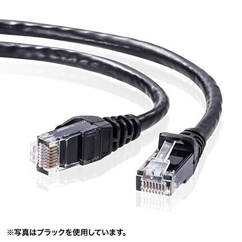 サンワサプライ(Sanwa Supply) CAT6LANケーブル (15m) UTP 1Gbps/250MHz RJ45 ツメ折れ防止 ホワイト LA-Y｜trafstore｜02