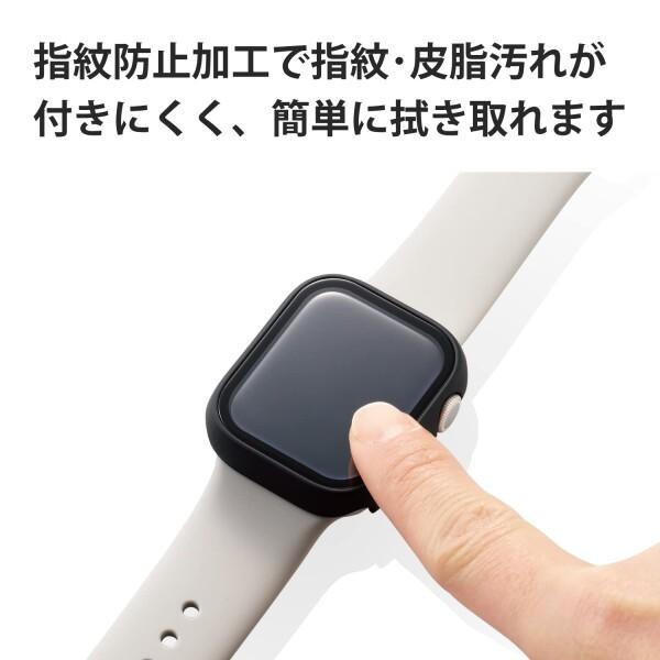 エレコム Apple Watch (アップルウォッチ) ケース 41mm (Apple Watch 8 7 対応) フルカバーケース ガ｜trafstore｜05