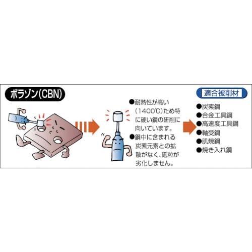 TRUSCO(トラスコ) CBNバー Φ6X軸3 #100 T3-555BC｜trafstore｜02