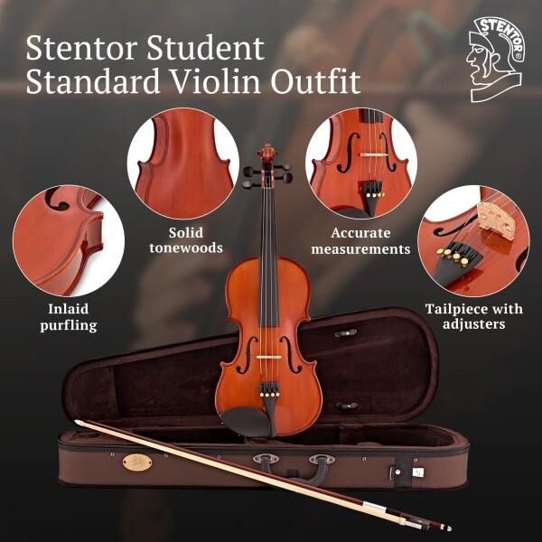 (ステンター) バイオリンセット SV-120 【Nicolo】 1/4