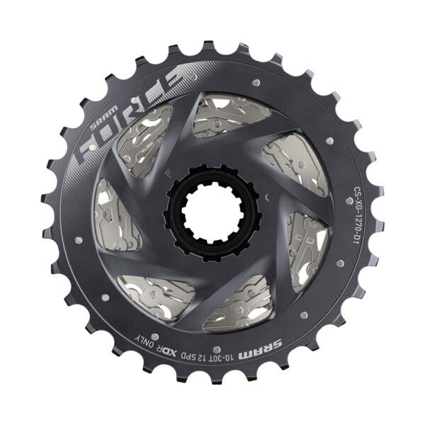 SRAM　FORCE XG-1270 プロケット 10-30T（12S）XDR SRAM-Force XG-1270 12-speed cassette 10-30T for AXS eTap