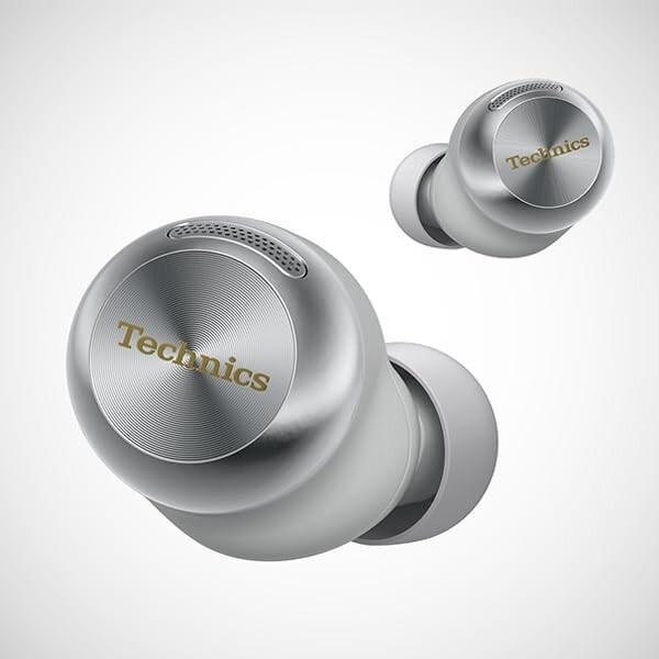 Technics EAH-AZ100 ワイヤレスイヤホン シルバー 美品 H7253 