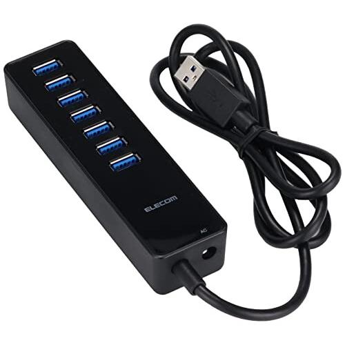 USB3.0 ハブ 7ポート ACアダプタ付 セルフパワー マグネット付 MacBook / Surface Pro 【機能主義】 / Chromebook