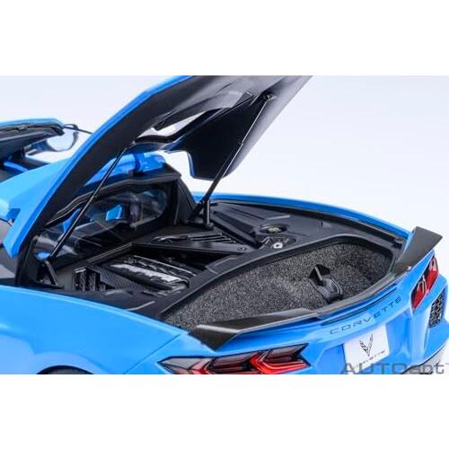 オートアート 1/18 シボレー コルベットC6 / 紺色 2台セットまとめて