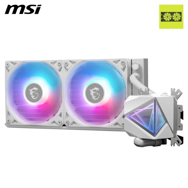 MSI PL MAG CORELIQUID I240 WHITE 240mm簡易水冷CPUクーラー