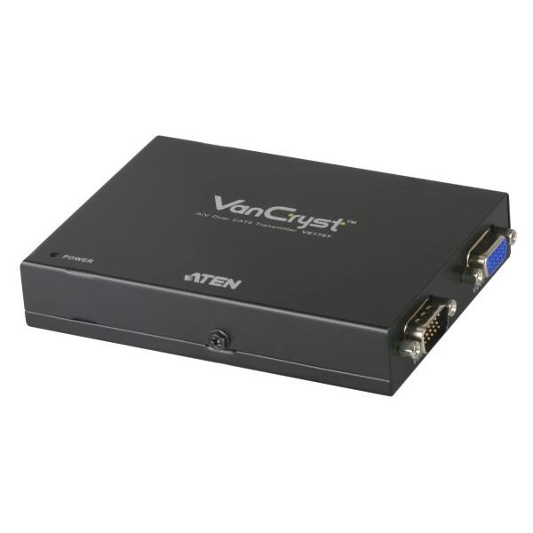 ATENビデオ延長器　VE170 Amazon.co.jp: ATEN ビデオ延長器 VGA / Cat5 VE170 : パソコン