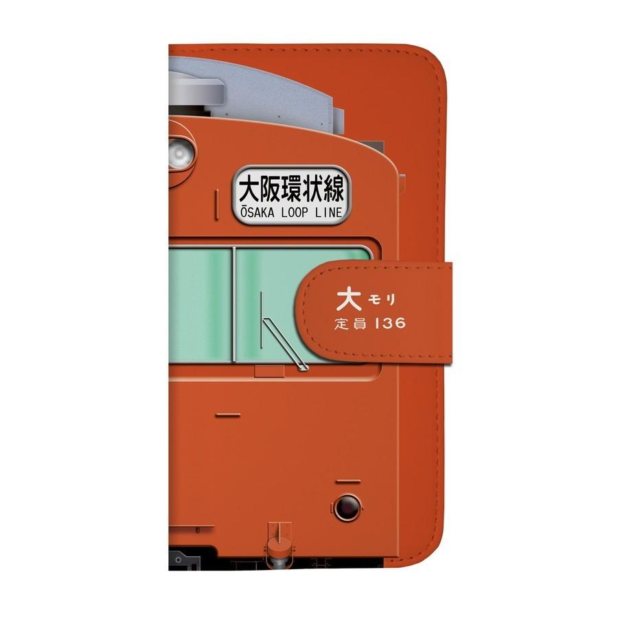 103系オレンジ （ 大阪環状線 ） 鉄道スマホケース No.20 手帳タイプ Android端末専用 Xperia Google Pixel AQUOS 他対応可　爆買 |  | 02