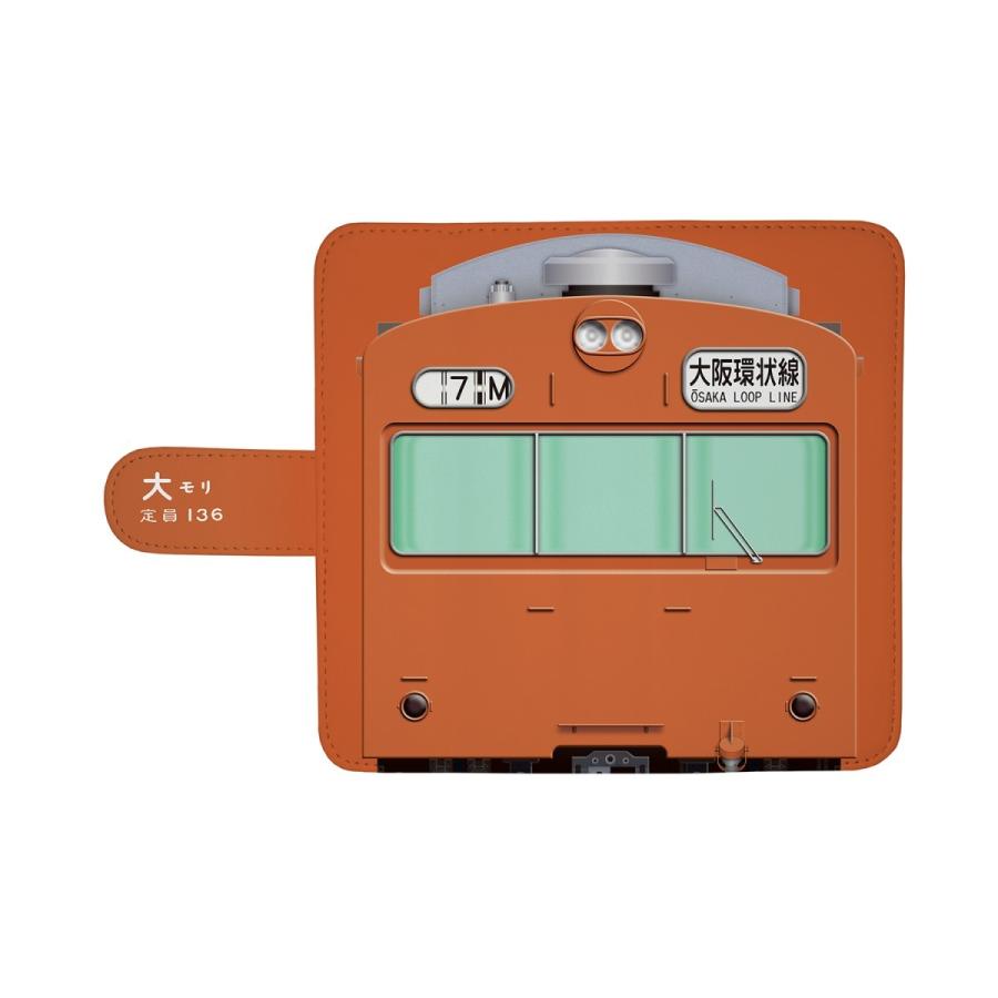 スマホケース 手帳タイプ iPhone12 iPhone12mini Android 多機種対応  鉄道 No.20  103系オレンジ （ 大阪環状線 ）　ＪＲ西日本商品化許諾済 |  | 01