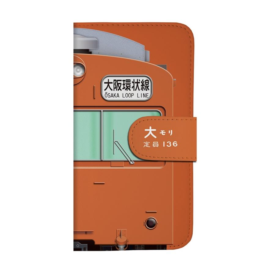スマホケース 手帳タイプ iPhone12 iPhone12mini Android 多機種対応  鉄道 No.20  103系オレンジ （ 大阪環状線 ）　ＪＲ西日本商品化許諾済 |  | 03