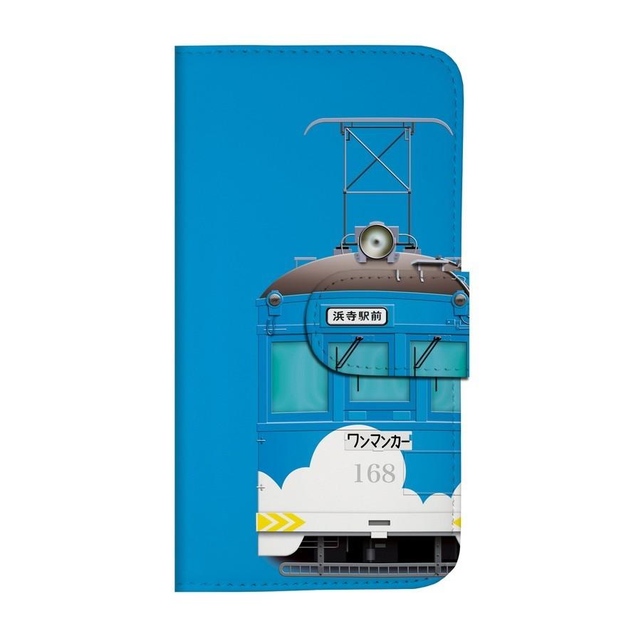 阪堺モ161形 モ168（青雲塗装） 鉄道スマホケース No.34 手帳タイプ Android端末専用 Xperia Google Pixel AQUOS 他対応可　爆買 |  | 02