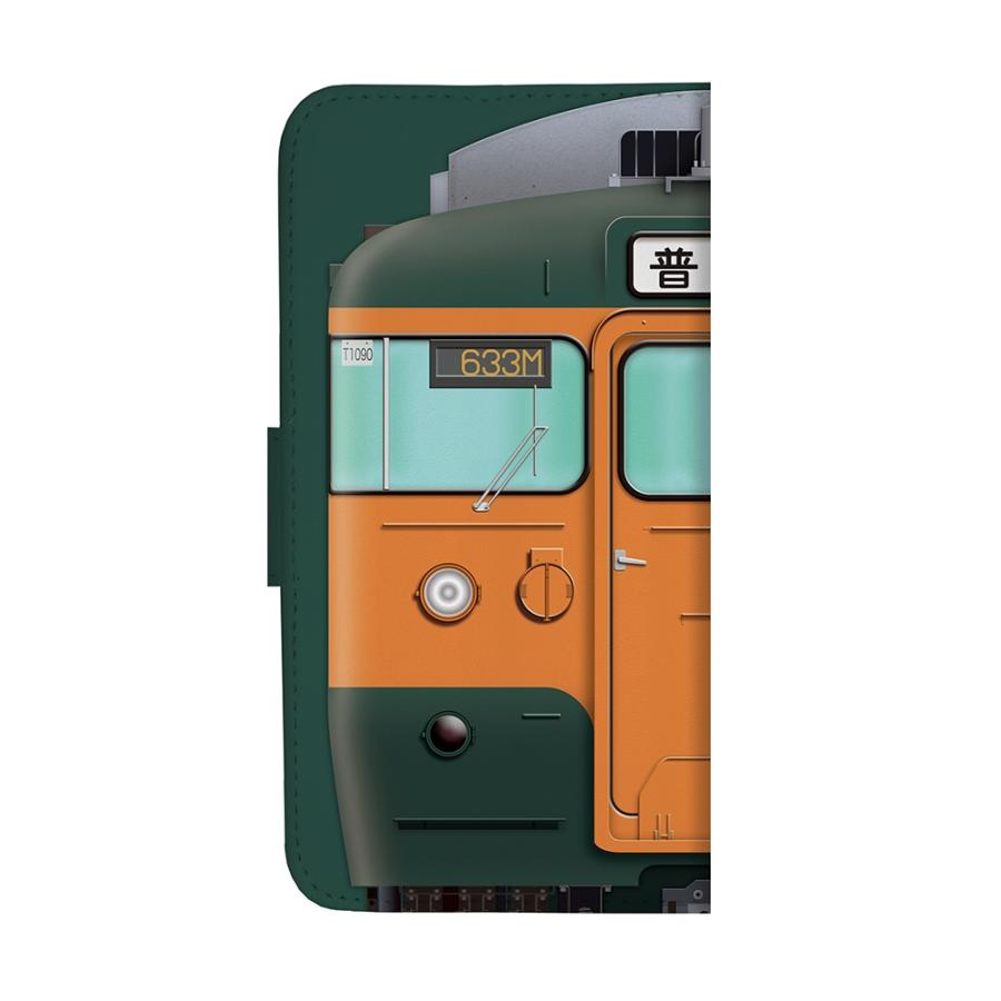 スマホケース 手帳タイプ iPhone12 iPhone12mini Android 多機種対応  鉄道 No.36  115系 1000番台 湘南色  JR東日本商品化許諾済 |  | 02