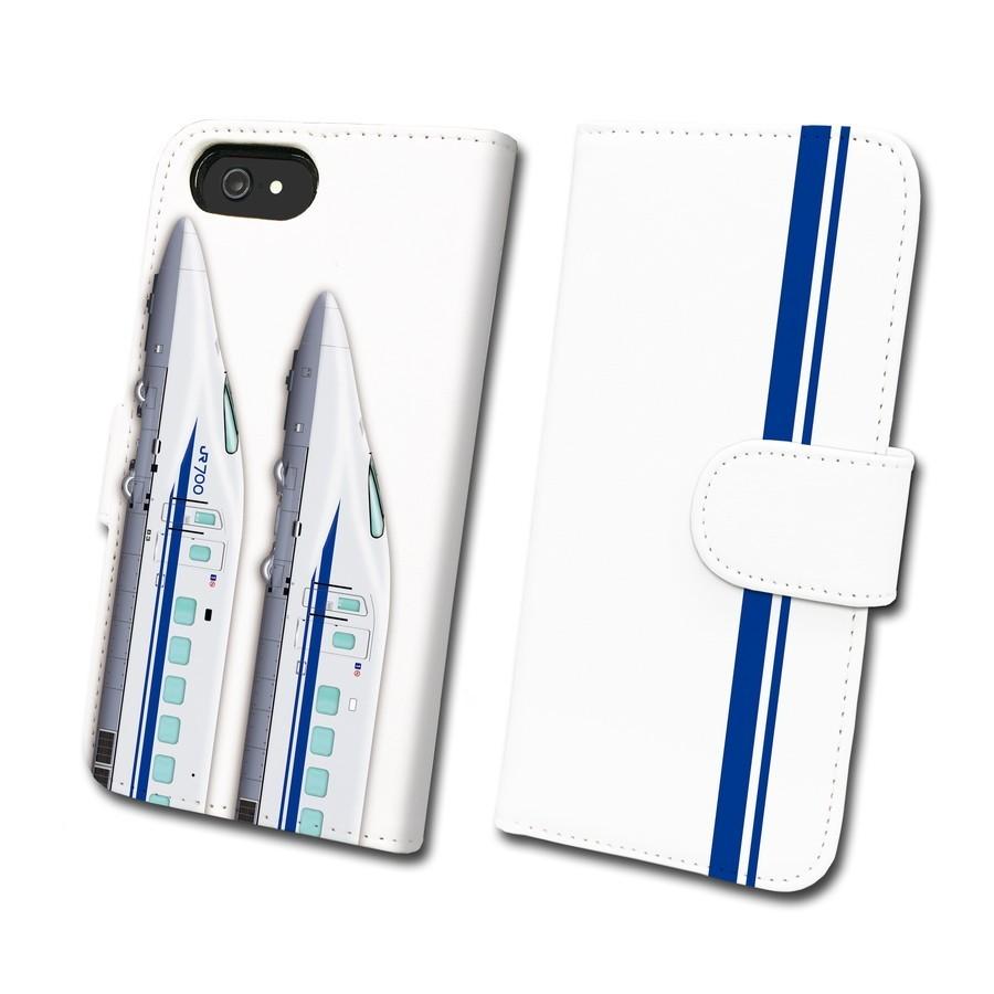 新幹線 700系 鉄道スマホケース No.44 手帳タイプ Android端末専用 Xperia Google Pixel AQUOS 他対応可　爆買 | 