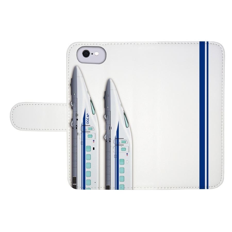 新幹線 700系 鉄道スマホケース No.44 手帳タイプ Android端末専用 Xperia Google Pixel AQUOS 他対応可　爆買 |  | 01