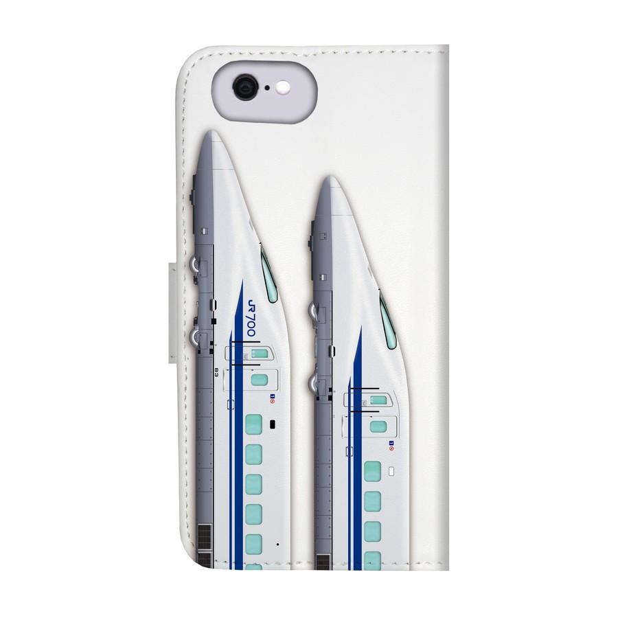 新幹線 700系　鉄道スマホケース No.44　手帳タイプ 最新iPhone〜旧型iPhoneに対応 iPhone14 iPhone13 iPhone12 iPhone11 iPhoneSE iPhoneX他 父の日 敬老の日 |  | 02