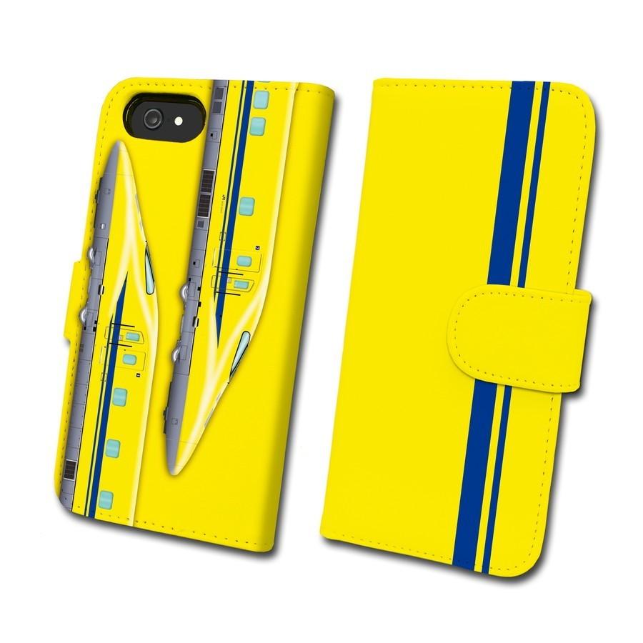 923形 ドクターイエロー 鉄道スマホケース No.48 手帳 タイプ Android端末専用 Xperia Google Pixel AQUOS 他対応可　爆買 新幹線グッズ | 