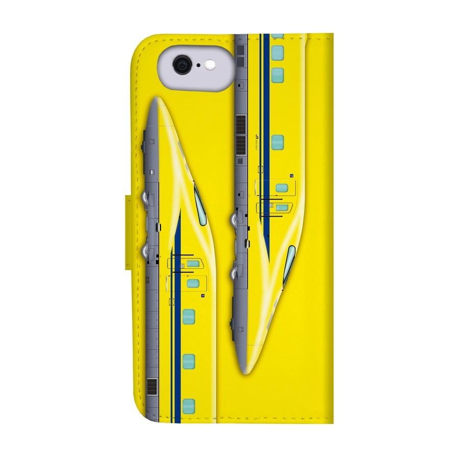 923形 ドクターイエロー 鉄道スマホケース No.48 手帳 タイプ Android端末専用 Xperia Google Pixel AQUOS 他対応可　爆買 新幹線グッズ |  | 02